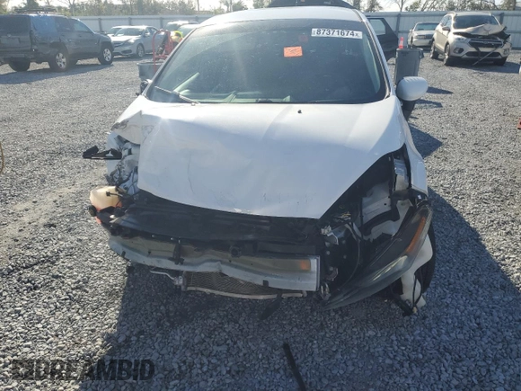 2018 Ford Fiesta S with VIN 3FADP4TJ2JM132674, listed as a Copart auction lot 87371674 with Not provided miles and Non repairable. Bid and sale history available at DreamBid. Image 5.