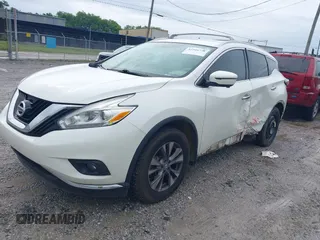 2017 Nissan Murano S z VIN 5N1AZ2MG2HN113942, wystawiony jako IAAI lot #42346728 z przebiegiem 142 982 mil mil oraz . Historia ofert i sprzedaży dostępna na DreamBid. Obrazek 2.