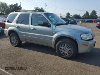 2005 Mercury Mariner Luxury z VIN 4M2CU57125DJ16694, wystawiony jako Copart lot #69063704 z przebiegiem 222 793 mil mil oraz Szkody całkowita. Historia ofert i sprzedaży dostępna na DreamBid. Obrazek 4.
