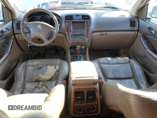 2005 Acura MDX Touring with VIN 2HNYD18955H555426, listed as a Copart auction lot 44336485 with 238,947 mi miles and Salvage Title. Bid and sale history available at carsss.com. Image 8.