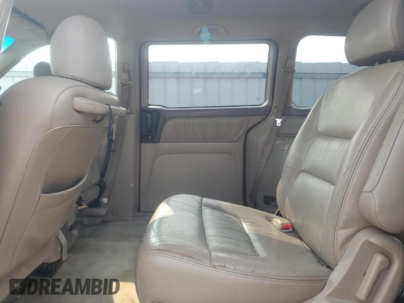 2004 Honda Odyssey EX-L with VIN 5FNRL18024B008617, listed as a Copart auction lot 58831435 with Not provided miles and Salvage title. Bid and sale history available at DreamBid. Image 11.