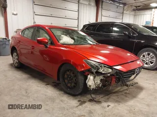 2018 Mazda 3 Sport with VIN 3MZBN1U77JM159875, listed as a IAAI auction lot 41742480 with 126,216 mi miles and . Bid and sale history available at DreamBid. Image 1.