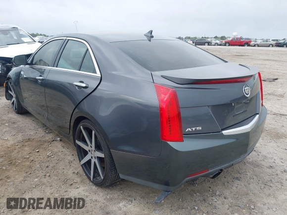 2013 Cadillac ATS Performance with VIN 1G6AC5SX2D0136674, listed as a IAAI auction lot 41942487 with 151,690 mi miles and . Bid and sale history available at carsss.com. Image 3.
