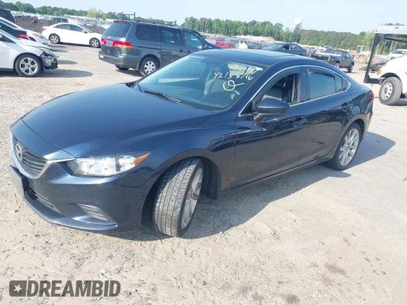2015 Mazda 6 i Touring with VIN JM1GJ1V57F1183910, listed as a IAAI auction lot 42158716 with 234,765 mi miles. Bid and sale history available at carsss.com. Image 2.