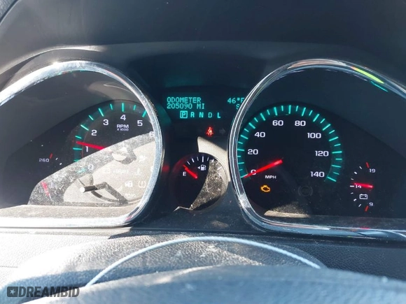 2011 Chevrolet Traverse LT w/1LT with VIN 1GNKRGED4BJ166772, listed as a IAAI auction lot 41648847 with 205,090 mi miles. Bid and sale history available at carsss.com. Image 7.