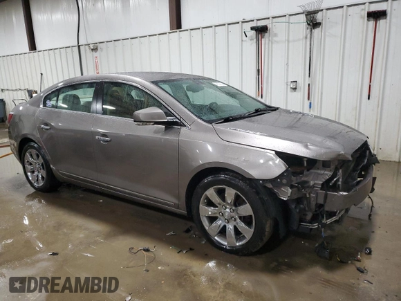 2012 Buick LaCrosse Premium 2 with VIN 1G4GF5E3XCF205903, listed as a Copart auction lot 46609925 with 105,444 mi miles and Salvage Title. Bid and sale history available at carsss.com. Image 4.