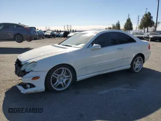 2009 Mercedes-Benz CLK 550 with VIN WDBTJ72HX9F264261, listed as a Copart auction lot 89173605 with Not Provided miles and Salvage Title. Bid and sale history available at DreamBid. Image 1.