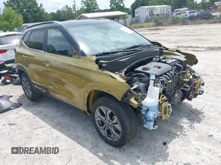2024 Kia Seltos S with VIN KNDEU2AA2R7553721, listed as a IAAI auction lot 42376571 with 69,711 mi miles and . Bid and sale history available at DreamBid. Image 1.