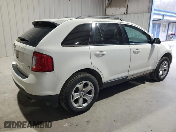 2013 Ford Edge SEL with VIN 2FMDK4JC7DBB57441, listed as a Copart auction lot 52644555 with 153,548 mi miles and Clean Title. Bid and sale history available at carsss.com. Image 3.