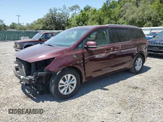 2018 Kia Sedona LX with VIN KNDMB5C10J6357318, listed as a Copart auction lot 54862705 with 64,474 mi miles and Salvage Title. Bid and sale history available at carsss.com. Image 1.