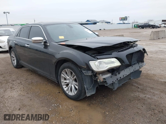 2016 Chrysler 300 with VIN 2C3CCAEG5GH333935, listed as a IAAI auction lot 41433834 with 131,524 mi miles. Bid and sale history available at carsss.com. Image 1.