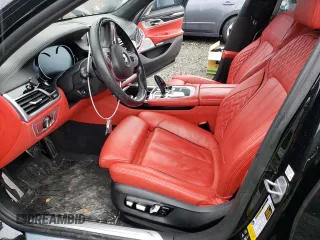 2018 BMW 7 Series M760i xDrive with VIN WBA7H6C55JG614811, listed as a Copart auction lot 44707433 with 27,542 mi miles. Bid and sale history available at carsss.com. Image 7.