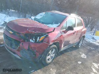 2020 Chevrolet Trax LT with VIN 3GNCJPSB4LL187467, listed as a IAAI auction lot 41422168 with NaN miles. Bid and sale history available at carsss.com. Image 18.