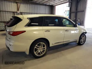 2013 Infiniti JX35 with VIN 5N1AL0MMXDC312206, listed as a Copart auction lot 70903834 with 170,425 mi miles and Salvage Title. Bid and sale history available at carsss.com. Image 3.