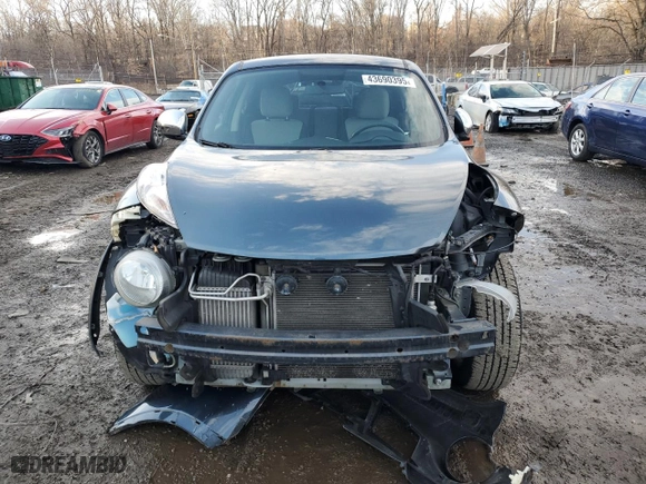 2013 Nissan Juke S with VIN JN8AF5MV8DT214779, listed as a Copart auction lot 43690395 with 63,049 mi miles and Salvage Title. Bid and sale history available at carsss.com. Image 5.