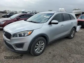 2016 Kia Sorento LX with VIN 5XYPG4A56GG122023, listed as a Copart auction lot 47386125 with 128,504 mi miles and Salvage Title. Bid and sale history available at carsss.com. Image 1.
