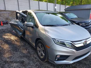 2019 Honda Odyssey EX-L z VIN 5FNRL6H78KB112584, wystawiony jako IAAI lot #42357396 z przebiegiem 116 564 mil mil oraz . Historia ofert i sprzedaży dostępna na DreamBid. Obrazek 1.