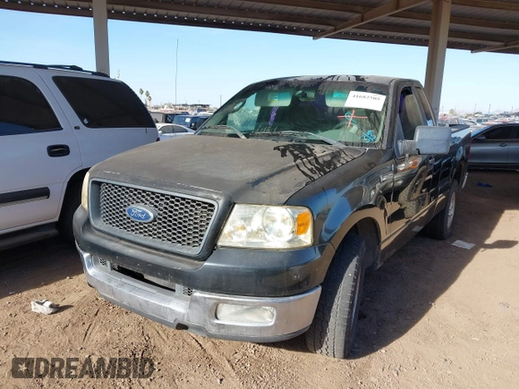 2005 Ford F-150 XL with VIN 1FTRF12565NB72645, listed as a IAAI auction lot 41682505 with 251,124 mi miles. Bid and sale history available at carsss.com. Image 2.