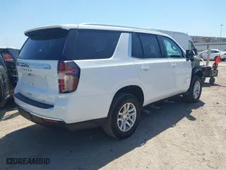 2024 Chevrolet Tahoe LT with VIN 1GNSCNKD2RR242589, listed as a IAAI auction lot 42008136 with 35,204 mi miles. Bid and sale history available at carsss.com. Image 4.