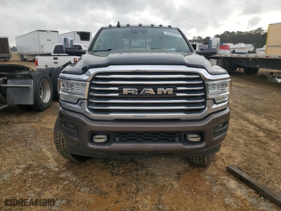 2019 Ram 3500 Longhorn with VIN 3C63RRKL5KG555465, listed as a Copart auction lot 44259325 with 116,902 mi miles and Salvage Title. Bid and sale history available at carsss.com. Image 5.