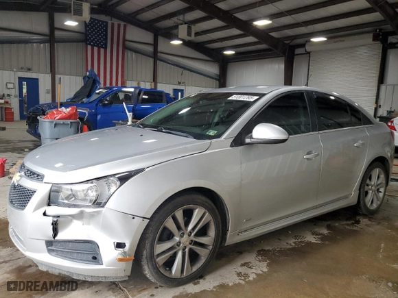 2012 Chevrolet Cruze LT w/1LT with VIN 1G1PF5SC4C7215130, listed as a Copart auction lot 51801285 with 99,993 mi miles and Salvage Title. Bid and sale history available at carsss.com. Image 1.