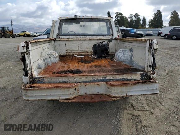 1986 Ford F-150 with VIN 1FTEF14N4GPB75627, listed as a Copart auction lot 68847924 with 50,979 mi miles and Salvage Title. Bid and sale history available at carsss.com. Image 6.