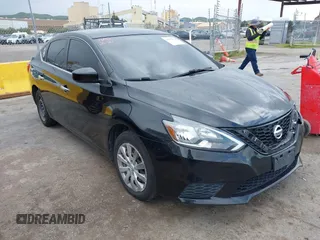 2019 Nissan Sentra S with VIN 3N1AB7AP6KY370514, listed as a IAAI auction lot 41935170 with 63,891 mi miles and . Bid and sale history available at DreamBid. Image 1.