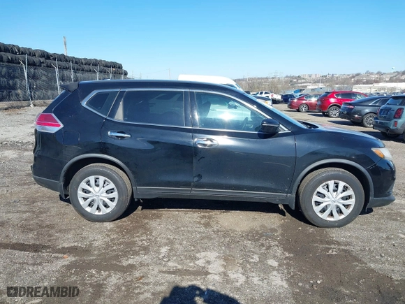 2015 Nissan Rogue S with VIN KNMAT2MT7FP554812, listed as a IAAI auction lot 41876774 with 174,041 mi miles. Bid and sale history available at carsss.com. Image 13.