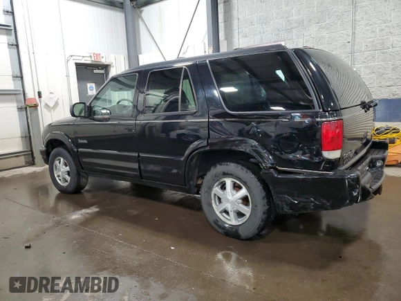 2001 Oldsmobile Bravada z VIN 1GHDT13W912194316, wystawiony jako Copart lot #49438485 z przebiegiem 124 380 mil mil oraz Szkody całkowita. Historia ofert i sprzedaży dostępna na DreamBid. Obrazek 2.