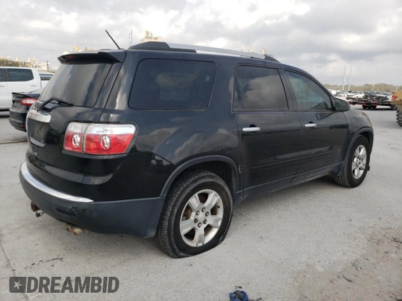 2011 GMC Acadia SL with VIN 1GKKRNED2BJ265060, listed as a Copart auction lot 49432445 with Not Provided miles and Clean Title. Bid and sale history available at carsss.com. Image 3.