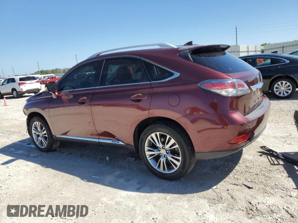 2014 Lexus RX 450h with VIN JTJBC1BA9E2067846, listed as a Copart auction lot 48116715 with 141,693 mi miles and Non repairable. Bid and sale history available at DreamBid. Image 2.