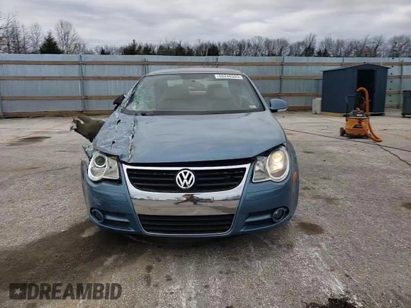 2007 Volkswagen Eos 2.0T with VIN WVWBA71FX7V029519, listed as a Copart auction lot 50248505 with 146,704 mi miles and Salvage Title. Bid and sale history available at DreamBid. Image 11.