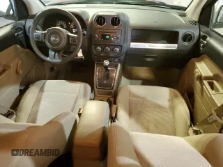 2016 Jeep Compass Sport with VIN 1C4NJCBB8GD747867, listed as a Copart auction lot 58911845 with 74,702 mi miles and Salvage title. Bid and sale history available at DreamBid. Image 8.