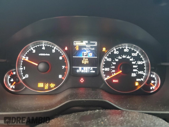 2014 Subaru Legacy с VIN 4S3BMCN67E3025396, выставлен на аукционе Copart как лот 80635774 с пробегом 72 021 миль миль и Списание • Salvage title. История ставок и продаж доступна на DreamBid. Изображение 9.
