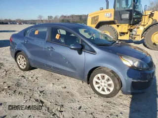 2016 Kia Rio LX with VIN KNADM4A32G6645016, listed as a Copart auction lot 86281424 with 119,384 mi miles and Salvage Title. Bid and sale history available at carsss.com. Image 4.