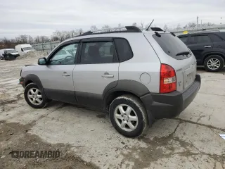 2005 Hyundai Tucson GLS with VIN KM8JN72D05U051699, listed as a Copart auction lot 43242335 with 182,859 mi miles and Non Repairable. Bid and sale history available at carsss.com. Image 2.