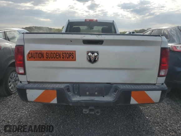 2017 Ram 1500 Tradesman with VIN 3C6JR6DG4HG557111, listed as a Copart auction lot 52651715 with 83,507 mi miles and Clean title. Bid and sale history available at DreamBid. Image 6.