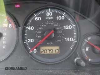 2001 Honda Civic LX with VIN 1HGES16541L049356, listed as a IAAI auction lot 42166564 with 207,913 mi miles. Bid and sale history available at carsss.com. Image 7.