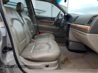 2001 Lincoln Continental with VIN 1LNHM97V41Y633841, listed as a Copart auction lot 86695664 with 166,931 mi miles and Salvage Title. Bid and sale history available at carsss.com. Image 7.