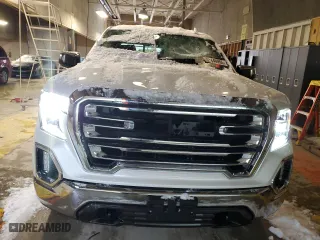 2019 GMC Sierra 1500 SLT with VIN 1GTU9DEL9KZ194043, listed as a Copart auction lot 87846955 with 63,699 mi miles and Salvage Title. Bid and sale history available at carsss.com. Image 5.