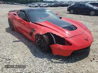 2016 Chevrolet Corvette Z06 3LZ with VIN 1G1YT2D6XG5603337, listed as a Copart auction lot 64940244 with 0 mi miles and Salvage Title. Bid and sale history available at carsss.com. Image 4.