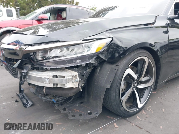 2019 Honda Accord Sport with VIN 1HGCV2F38KA030812, listed as a IAAI auction lot 42429667 with 98,648 mi miles and . Bid and sale history available at DreamBid. Image 18.