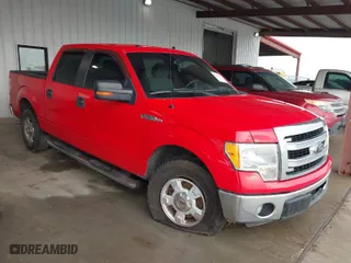 2013 Ford F-150 XL with VIN 1FTFW1CF9DKD52745, listed as a IAAI auction lot 41555635 with 113,684 mi miles. Bid and sale history available at carsss.com. Image 1.
