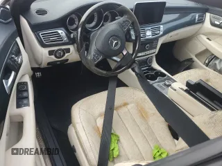 2016 Mercedes-Benz CLS with VIN WDDLJ6FB9GA181423, listed as a Copart auction lot 76265554 with 0 mi miles and Salvage Title. Bid and sale history available at carsss.com. Image 8.