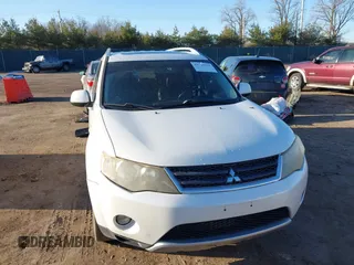 2007 Mitsubishi Outlander XLS with VIN JA4MT41X77Z009791, listed as a IAAI auction lot 41750131 with 0 mi miles. Bid and sale history available at carsss.com. Image 1.
