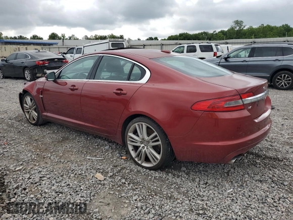 2010 Jaguar XF Supercharged with VIN SAJWA0HE1AMR74203, listed as a Copart auction lot 64029824 with 128,676 mi miles and Salvage Title. Bid and sale history available at carsss.com. Image 2.