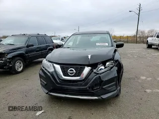 2017 Nissan Rogue S with VIN KNMAT2MT9HP566933, listed as a Copart auction lot 81948404 with 184,608 mi miles and Salvage Title. Bid and sale history available at DreamBid. Image 12.