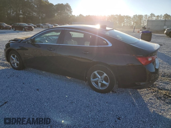 2017 Chevrolet Malibu LS with VIN 1G1ZB5ST3HF227254, listed as a Copart auction lot 89367235 with 134,510 mi miles and Salvage Title. Bid and sale history available at DreamBid. Image 2.