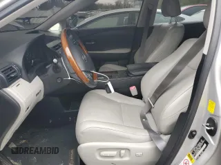 2010 Lexus RX 450h with VIN JTJBC1BA9A2409340, listed as a Copart auction lot 50181495 with 106,705 mi miles and Salvage Title. Bid and sale history available at DreamBid. Image 7.