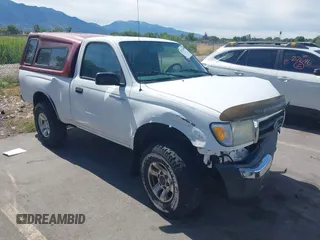 1999 Toyota Tacoma z VIN 4TAPM62NXXZ536955, wystawiony jako IAAI lot #42537889 z przebiegiem 156 156 mil mil oraz . Historia ofert i sprzedaży dostępna na DreamBid. Obrazek 1.